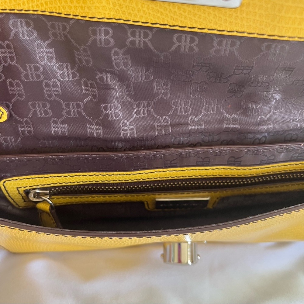 Yellow Banana Republic Clutch - Picture 7 of 10